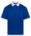 JC442 AWDis Cool Retro Sports Jersey dark royal / White colour image
